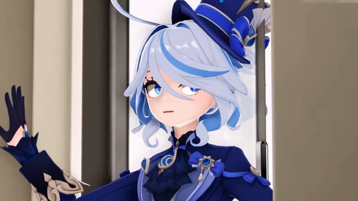 [Genshin Impact MMD] Funina: Kalian berdua benar-benar berhubungan seks di belakangku!