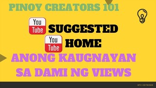 Youtube Suggested Videos at Home Page (Paliwanag sa Tagalog)