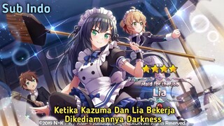 Story Ketika Kazuma Dan Lia Bekerja Dikediamannya Darkness Sub Indonesia