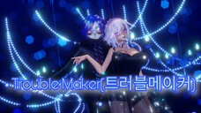 【MMD ▌Xiu ✘ Mei 】 ◤ • Trouble Maker(트러블메이커) • ◥ 【 1440p ▌60fps 】