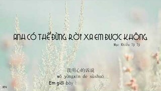 [Vietsub]Anh Có Thể Đừng Rời Xa Em Được Không 你能不能不要离开我  - Mạc Khiếu Tỷ Tỷ  莫叫姐姐