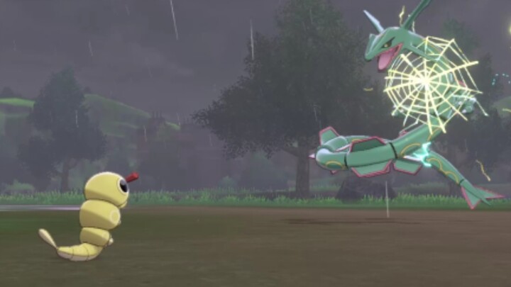 Lie Kongzai: What can green caterpillars do? Your green caterpillar can't kill me, can you? [ Pokémon Sword and Shield ]