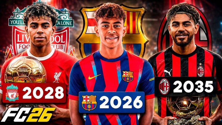 SIMULANDO A CARREIRA DO LAMINE YAMAL... O RESULTADO ME SURPREENDEU | EA FC 26