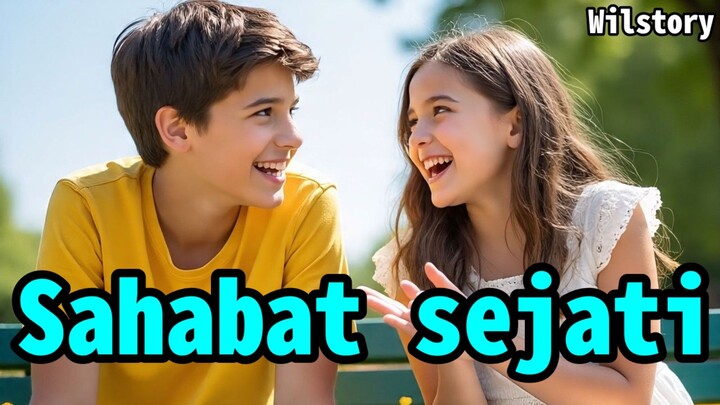 Cerita Sahabat Sejati |AI storytelling|WilStory|