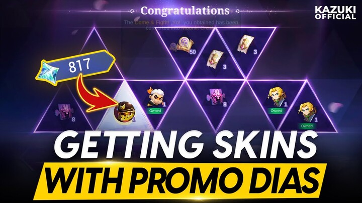 HOW TO GET ADDITIONAL PROMO DIAMONDS AND SKINS USING IT IN THE MOONLIT WISH EVENT