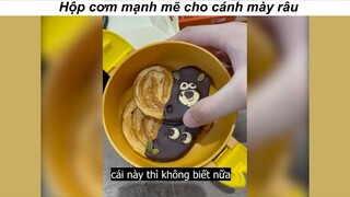 Những hộp cơm đáng yêu của chàng trai mạnh mẽ #funny #haihuoc