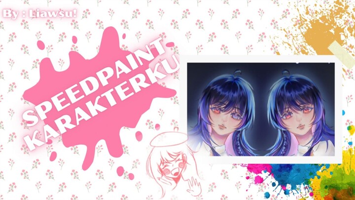 Halo guys! kali ini aku gambar oc ku yang bernama siu :3 Gas nonton speedpaint nya!🌷✨🌷✨