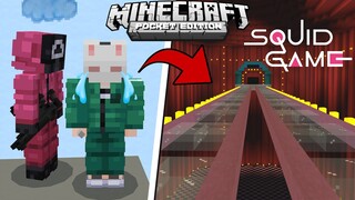 ESCAPE THE SQUID GAME sa Minecraft PE | Nakidnap Nila Ako!😭