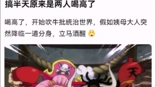 搞半天原来是两人喝高了【海贼王!】
