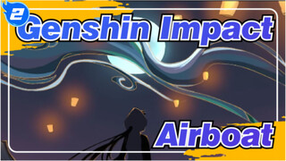 Genshin Impact|【Self-Drawn】The story before coming to Inadzuma——Airboat_2