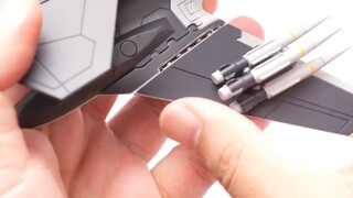 Proyek Nantianmen! Ulasan Unboxing Model Paduan Pesawat Tempur Luar Angkasa Xuannv KDW 1/72