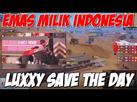 LUXXY CLUTCH VS VIETNAM | EMAS MILIK INDONESIA | SEA GAMES PUBGM