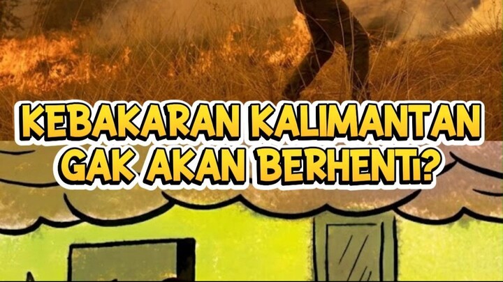 sengaja dibakar apa engga sih? #fyp #viral #kalimantan #kebakaran  #indonesia #malaysia