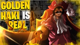 Golden Haki is CONFIRMED REAL & Surprisingly VERY Important!