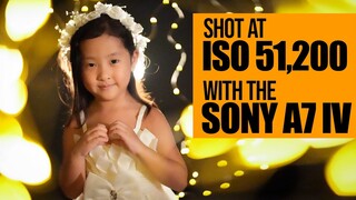 Sony A7 IV High ISO Performance with SOOC Photos and Lighting Tutorial
