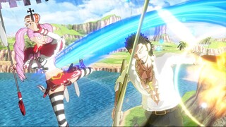 Perona Người Xài Trái ÁC Quỷ Horo Đối Đầu Kiếm Sĩ Mạnh Nhất Mihawk Và Zoro - Dragon Ball XV2 Tập 346