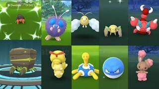 Rare shiny bug Pokemon Dwebble, Skorupi, Caterpie, Nincanda and more on this bug event.