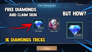 CLAIM FREE 1K DIAMONDS AND RANDOM EPIC SKIN! 2021 NEW EVENT! (CLAIM NOW) | MOBILE LEGENDS