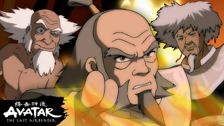 Iroh and the White Lotus Liberate Ba Sing Se! 🔥 Full Scene | Avatar: The Last Airbender