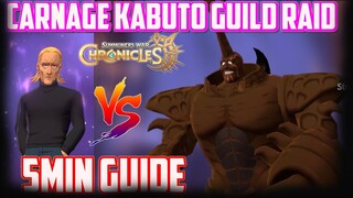 CARNAGE KABUTO GUILD RAID COMPLETE GUIDE - SW CHRONICLES