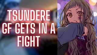{ASMR Roleplay} Tsundere Girlfriend Gets In A Fight