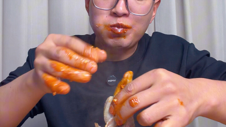 Makan daging yang sederhana