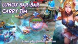LUNOX MODE BAR-BAR! Gameplay Build Emblem Ash Blossom Mobile Legends