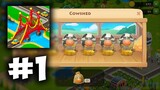 Township - Cowshed = Game Walkthrough, Gameplay (iOS, Android) Part 1