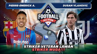 Pierre Aubameyang vs Dusan Vlahovic: Duel Striker Tajam! Siapa Lebih Gacor? | Football Match 38