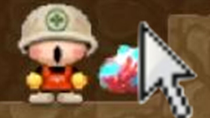 The childhood mini-game that I couldn't beat turns out to be like this!!!