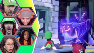 Gamers react to : Polterkitty [Luigi's Mansion 3]