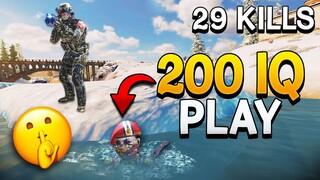 THIS 200 IQ MOVE GOT ME THE WIN IN CALL OF DUTY: MOBILE BATTLE ROYALE | SOLO VS SQUADS