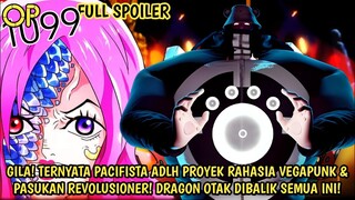 FULL SPOILER OP 1099 - KEKUATAN MENGERIKAN KUMA! PACIFISTA TERNYATA PROYEK RAHASIA VEGAPUNK & DRAGON