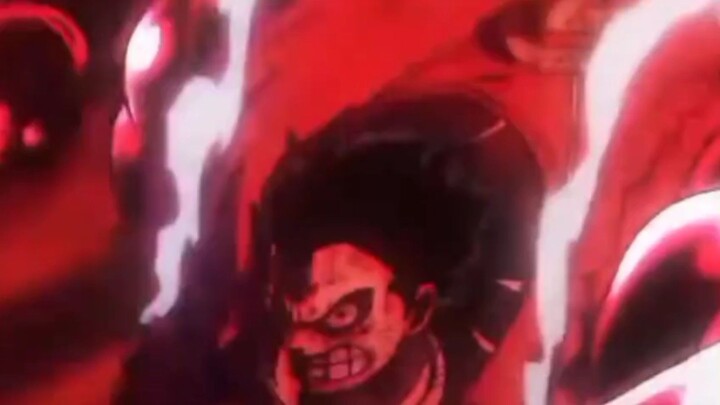 Luffy marah
