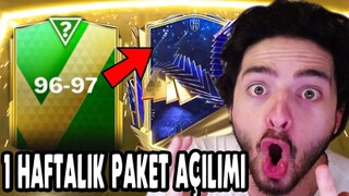 1 HAFTALIK TARİHİ CİDDİ SONSUZ EFSANEVİ TOTY PAKET AÇILIMI ! FC Mobile