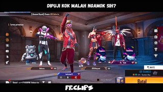 aneh banget!! di puji kok malah marah marah !!