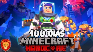 SOBREVIVÍ 100 días en el ESPACIO siendo BUZZ LIGHTYEAR en Minecraft HARDCORE y esto pasó...