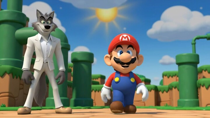 action super mario vs the bad guys 2