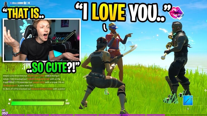 This COUPLE met in a Fortnite game and have been DATING for over 1 YEAR... (super cute)