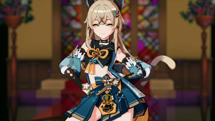 Little female cat in heat🥵【Qiliangliang】