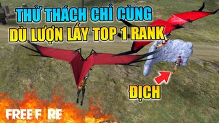 [Garena Free Fire] Thử thách chỉ dùng Dù Lượn lấy Top 1 | TTD