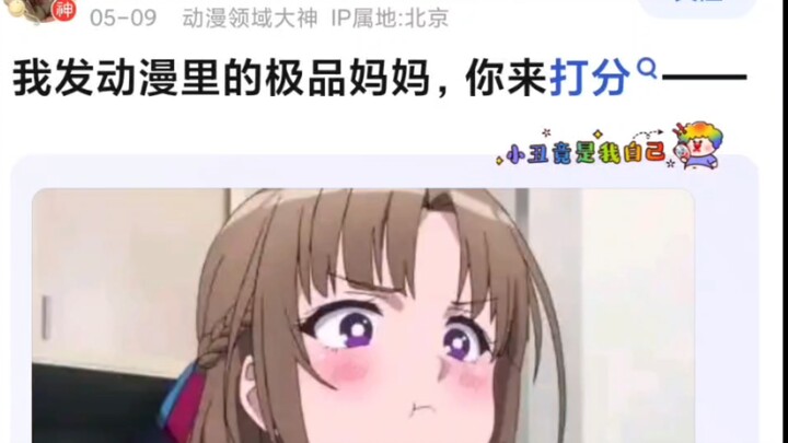贴吧评价动漫中的极品妈妈