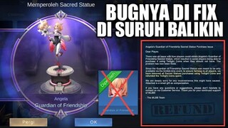 DI SURUH BALIKIN !! BUG PATUNG LIMITED ANGELA SUDAH DI FIX!