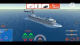 Cruise ship simulator mooring