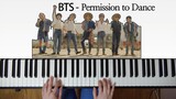 [钢琴即兴独奏] BTS-Permission to Dance