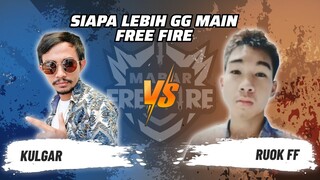 Kulgar vs Ruok FF: Gamer Indonesia Lawan Gamer Thailand!? | Mabar Free Fire Match 23 #short