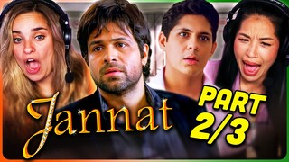 JANNAT: IN SEARCH OF HEAVEN...Movie Reaction Part (2/3)! | Emraan Hashmi | Sonal Chauhan