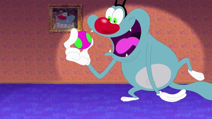 OGGY and the COCKROACHES - This ball is everyone's favorite toy!