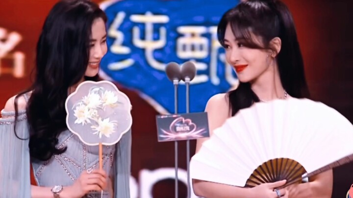 【Yang Zi & Liu Shishi】As expected, beautiful women together are a feast for the eyes~