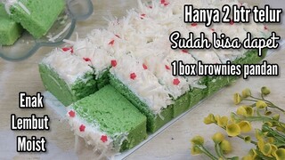 Resep Brownies Pandan Keju Lumer Dan Moist Buat Kue Lebaran